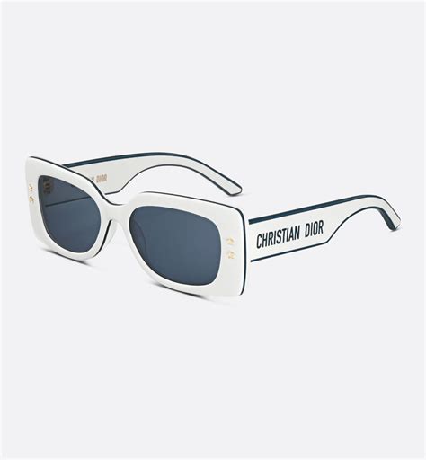 designer white sunglasses